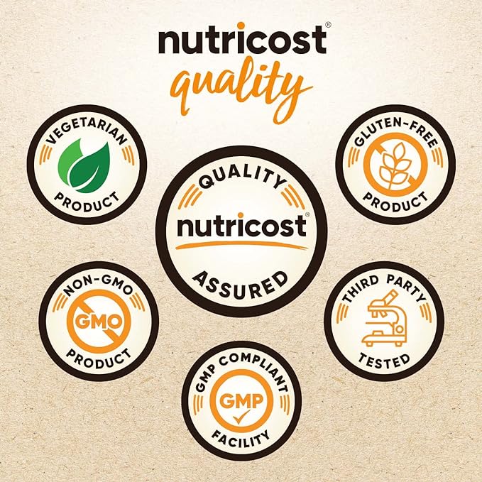 Nutricost Organic Turmeric Root Powder 1 LB (16oz) - Certified USDA Organic, Food Grade, Gluten Free, Non-GMO
