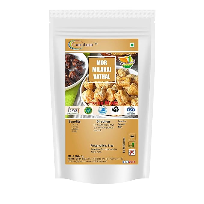 Neotea Home Made Mor Milakai Vathal, 250g