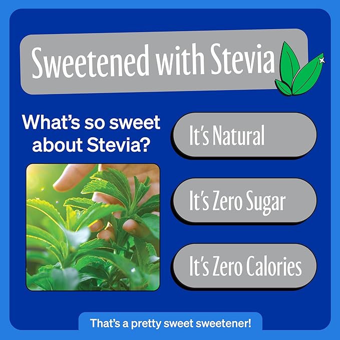 Zevia Zero Sugar Soda, Caffeine Free Cola, 12 oz Cans (24-Pack) ??Naturally Sweetened, Zero Calorie Sugar Free Soda - Non-GMO Project Verified, Gluten-Free, Vegan