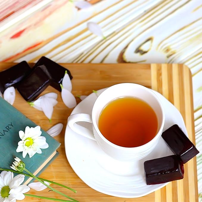 Akina Single-Origin Peach Black Tea Bags | 100% Naturally Fruit Flavored Tea Bags, Kenyan Origin, Gourmet, Hot Beverage (20 String & Tag Sachets, 40g)