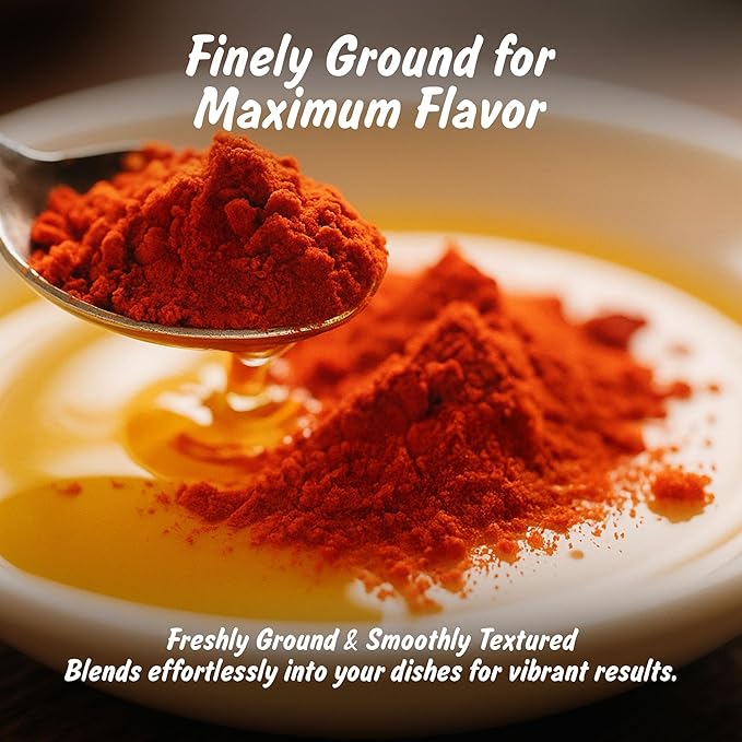 Spice Profile USDA Organic Low Heat Kashmiri Chili Powder, 4 oz, Lab Tested for Heavy Metals, Milder than Deggi Mirch Chilli, Chile rojo de Cachemira en polvo