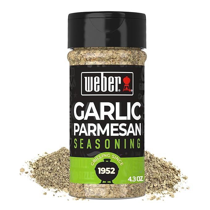 Weber Garlic Parmesan Seasoning, 4.3 oz