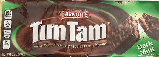 Arnott's Tim Tam Dark Mint Biscuits