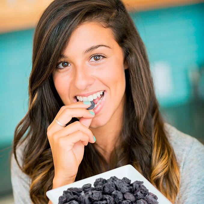 Traina Home Grown Unsweetened Dried Blueberries - Healthy & Non-GMO, Natural Sweet Flavor With No Sugar Added, Perfect Snack In Resealable Pouch (20 Oz)