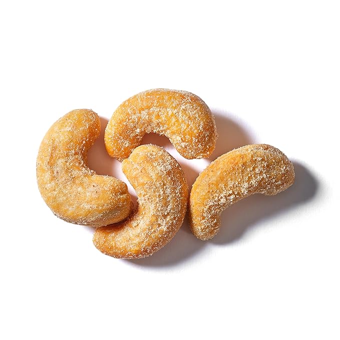 Yupik Nacho Cashews, 7 Oz, Kosher, Roasted Cashews with Vegan Cheese, Seasoned Nuts, Crunchy Savory Snack, Nacho Cheese Flavor, Perfect for Parties & Game Night