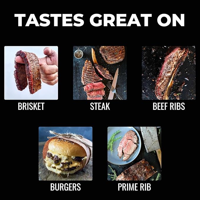 Girls Can Grill Brisket Rub | Award Winning Barbecue Seasoning for Brisket, Steak, Burgers, Beef | 9.6 oz