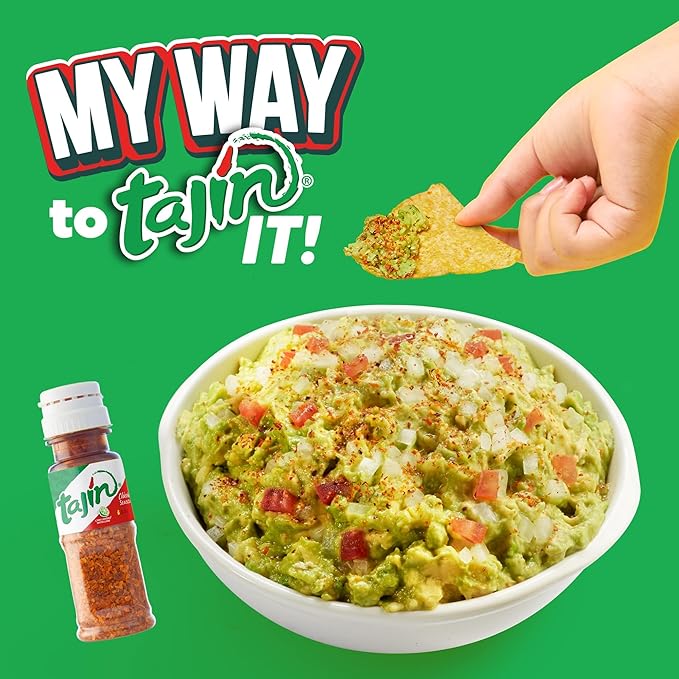 Tajín Clásico Chile Lime Seasoning Mini Display 0.35 oz, 40 Mini Bottles (Pack of 2)
