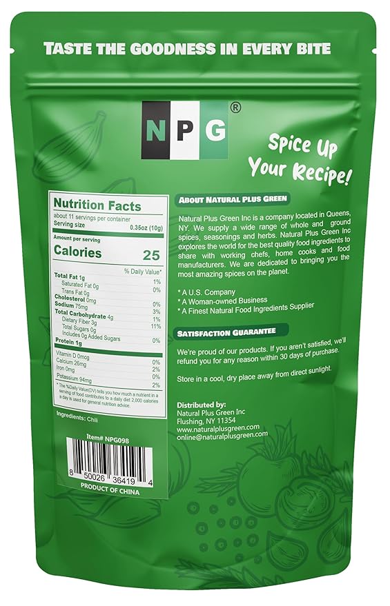 NPG Sichuan Red Chili Peppers 4 Ounces, Medium Hot, Premium Szechuan Dried Red Chilies for Chili Oil, Paste, and Sauce, Used in Mexican, Chinese, Thai Dishes