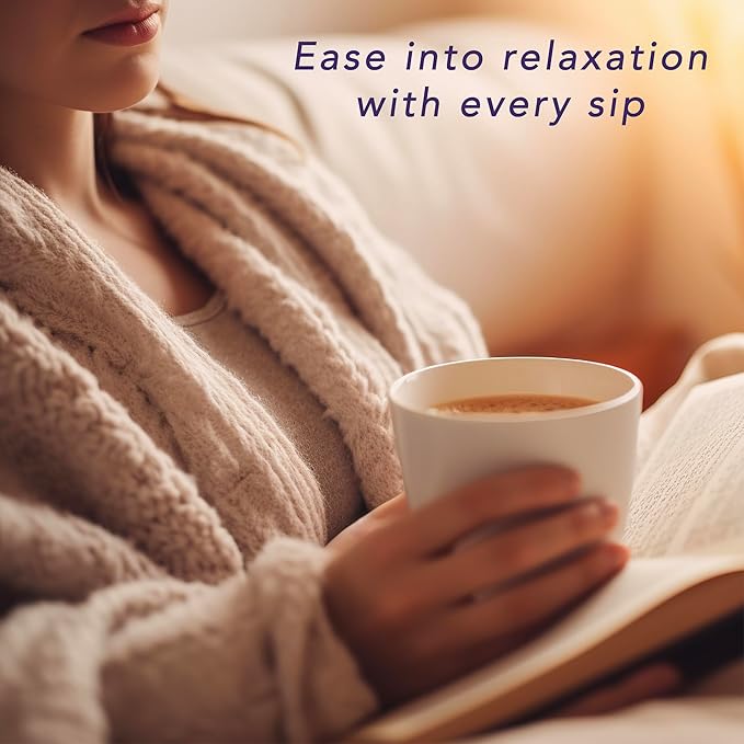 Dreamy Night Sleep Tea (1.65 oz, Pack of 18 Tea Bags) ??Sleepytime Calming Caffeine Free Tea Herbal Blend with Valerian Root, Chamomile, Lemon Balm, Passionflower and Lavender for Bedtime