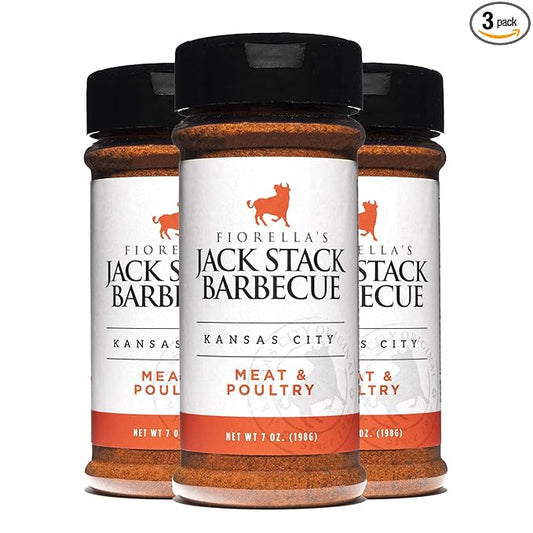 Jack Stack BBQ Meat & Poultry Rub - 3 pack