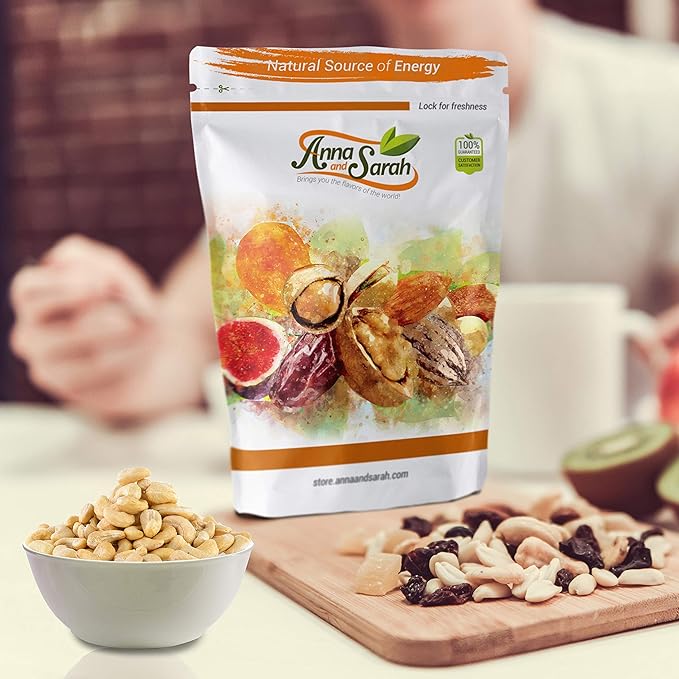 Anna and Sarah Raw Cashews in Resealable Bag 3 Lbs