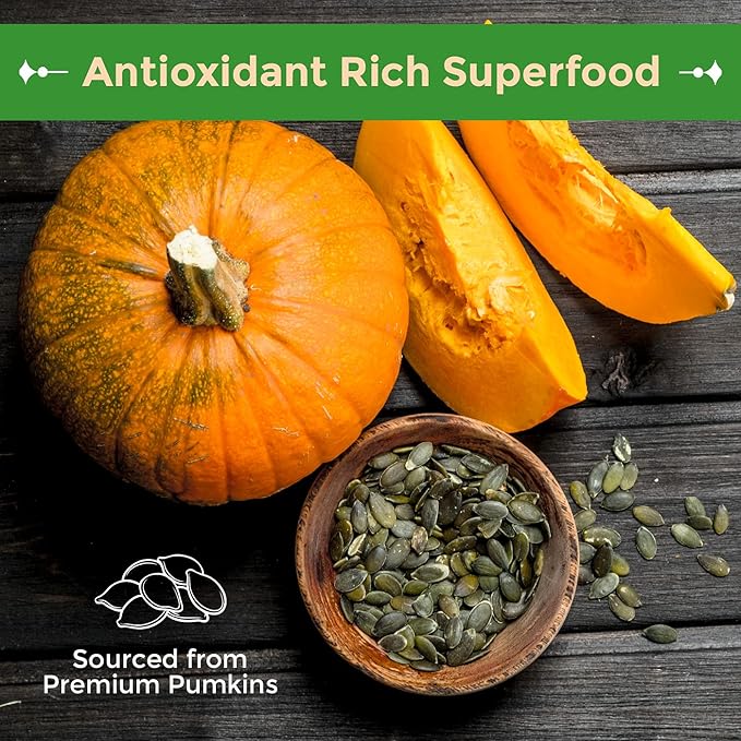 Sincerely Nuts - Raw Unsalted Shelled Pepitas Pumpkin Seeds | Healthy Antioxidant All Natural Snack Food or Toppings | Vegan, Kosher, Gluten Free Food | High in Protein | Bulk 5lb. Bag