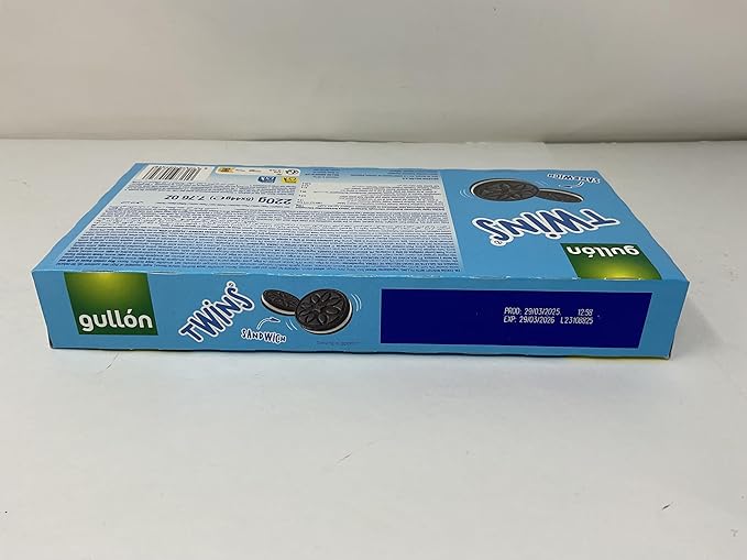 Gullon Twins Creme Sandwich Cookies 220g (Pack of 2)