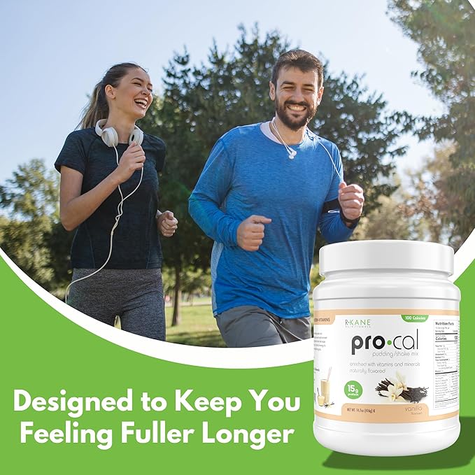 Pro-Cal Vanilla Meal Replacement Powder, 16.4 oz ??High Protein, Low Calorie Shake & Pudding Mix ??16 Servings, Delicious & Easy to Prepare ??Supports Healthy Weight Management, Vanilla