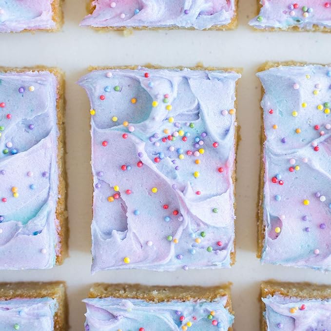 Miss Jones Baking 90% Organic Birthday Buttercream Frosting, Perfect for Icing and Decorating, Vegan-Friendly: Confetti Pop (Pack of 3)