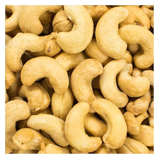 Setton Farms Bulk Roasted Salted Cashews (Size 320), 25 Lb