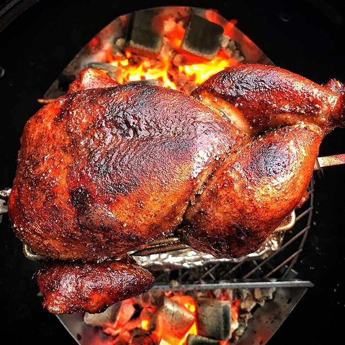 Angus & Oink | Feather Duster Rub | Sweet & Smoky Seasoning with Paprika, Orange, Lemon & Chipotle | Perfect for Chicken Wings & Pork | Versatile BBQ Rub | 200g