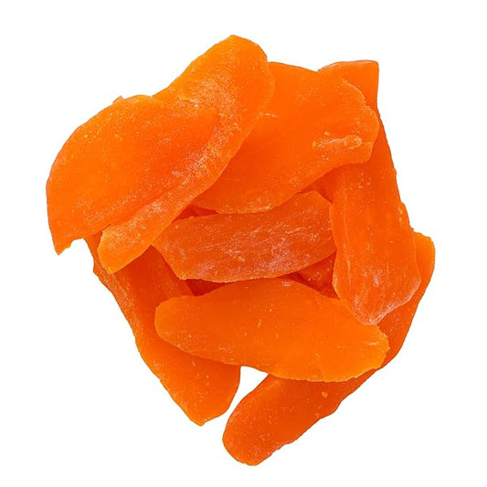 Dried Mango, 3 Pound Bag, Mango Slices, The Hampton Popcorn & Candy Company