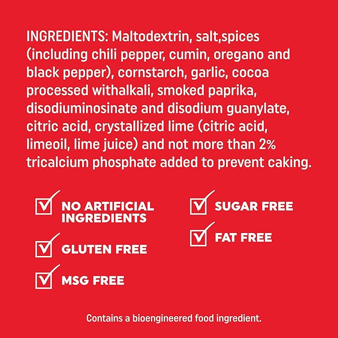 Fire & Smoke Society Taco Seasoning Mix | .85 oz (12-Pack) | Mexican Seasoning for Carnitas, Fajitas, Steak, Beef, Chicken