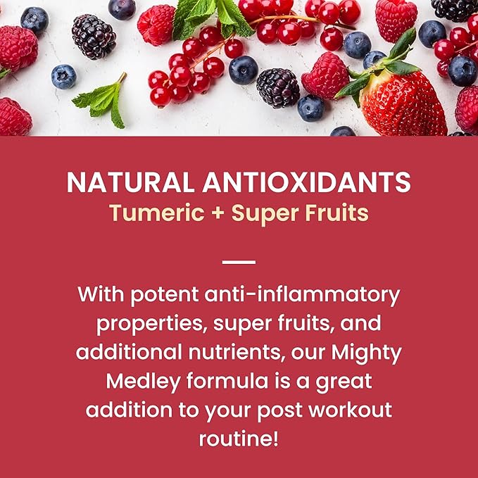 Fruniti Superfruit Medley Smoothie Mix - Antioxidant All-in-One Delicious - Tumeric, Acai, Goji