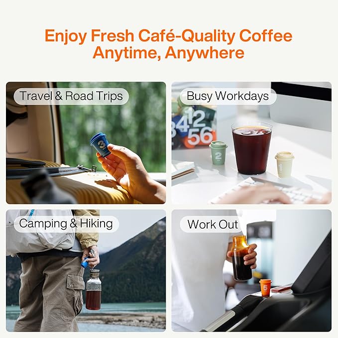 SATURNBIRD Coffee Instant Cold Brew, French Roast, Bold & Intense Blend of 100% Specialty Arabica, Enjoy Hot or Cold, Freeze Dried Iced Coffee, 24 Single Servings for Home, Travel, Office (NO.6)