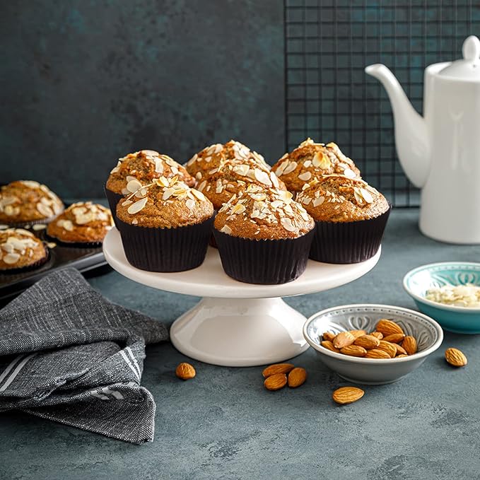 Dreamtop 900 Pieces Mini Cupcake Liners, Brown Mini Muffin Liners Baking Cups Liners for Baking Chocolate Baking Paper Cups Cupcake Wrappers