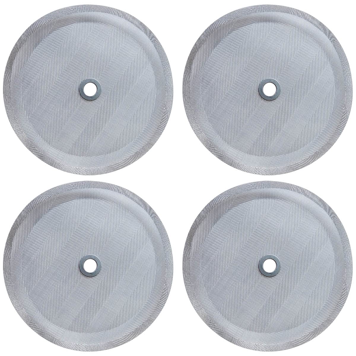 4 Pcs French Press Replacement Filter Screen, 4 Inch Reusable 304 Stainless Steel Mesh Filter for