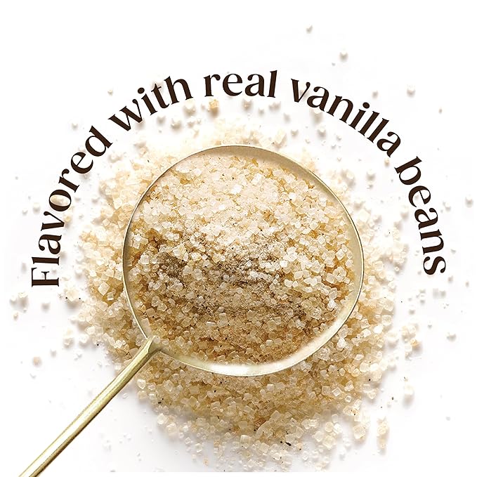 Heilala Pure Vanilla Sugar, 11.6 oz ??Raw Sugar Infused with Pure Vanilla Extract & Ground Vanilla Beans, Sustainably Sourced Vanilla for Baking & Desserts