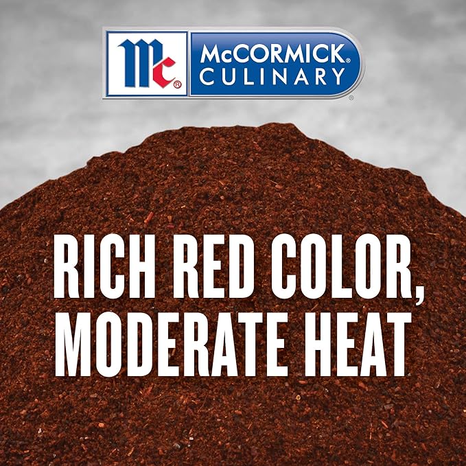 McCormick Culinary Dark Chili Powder, 20 oz - One 20 Ounce Container or Dark Chili Powder, Enhances Nachos, Tacos, Enchiladas and Dark Chocolate