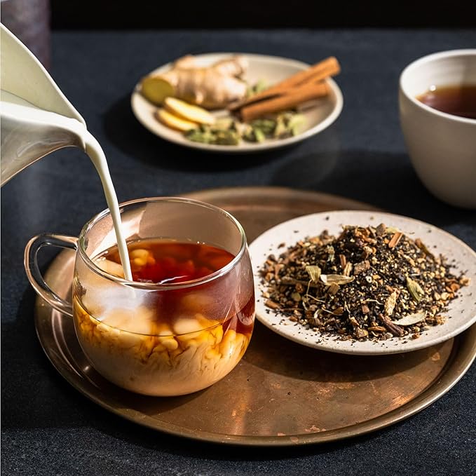Rishi Tea Masala Chai Black Sachet Tea Bag Blend - Organic, Assam with Whole Spices, Energizing & Caffeinated - 15 Count (Pack of 1)