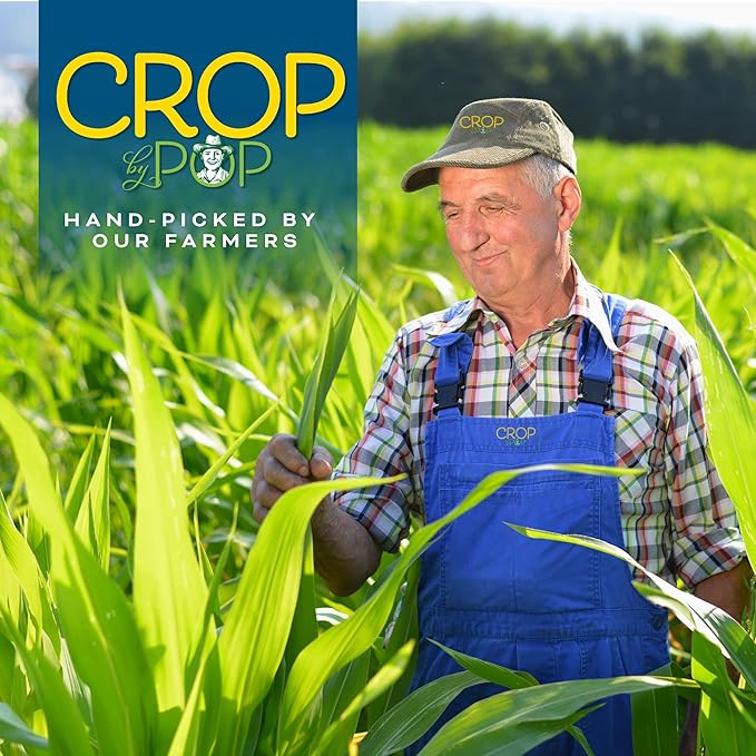 CROP BY POP - Organic Tapioca Starch Flour (40 Oz - 2.5 LB) Packed Fresh in Resealable Bag - USDA Organic, Non GMO - Food Assortments