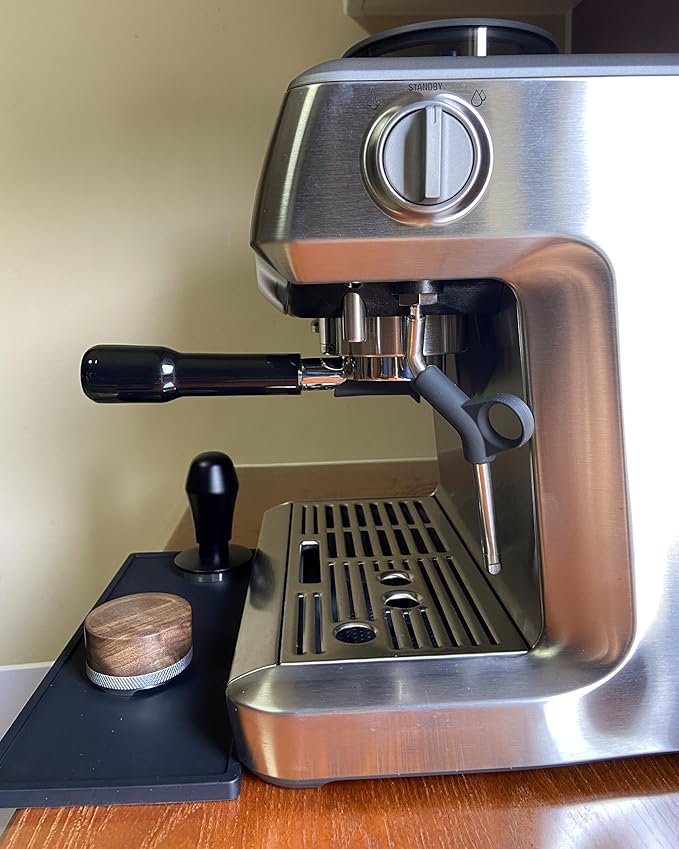58mm Bottomless Portafilter for Breville BES900XL, BES920XL, BES980XL, BES990BSS Espresso Machine with Filter Basket-Plastic Handle