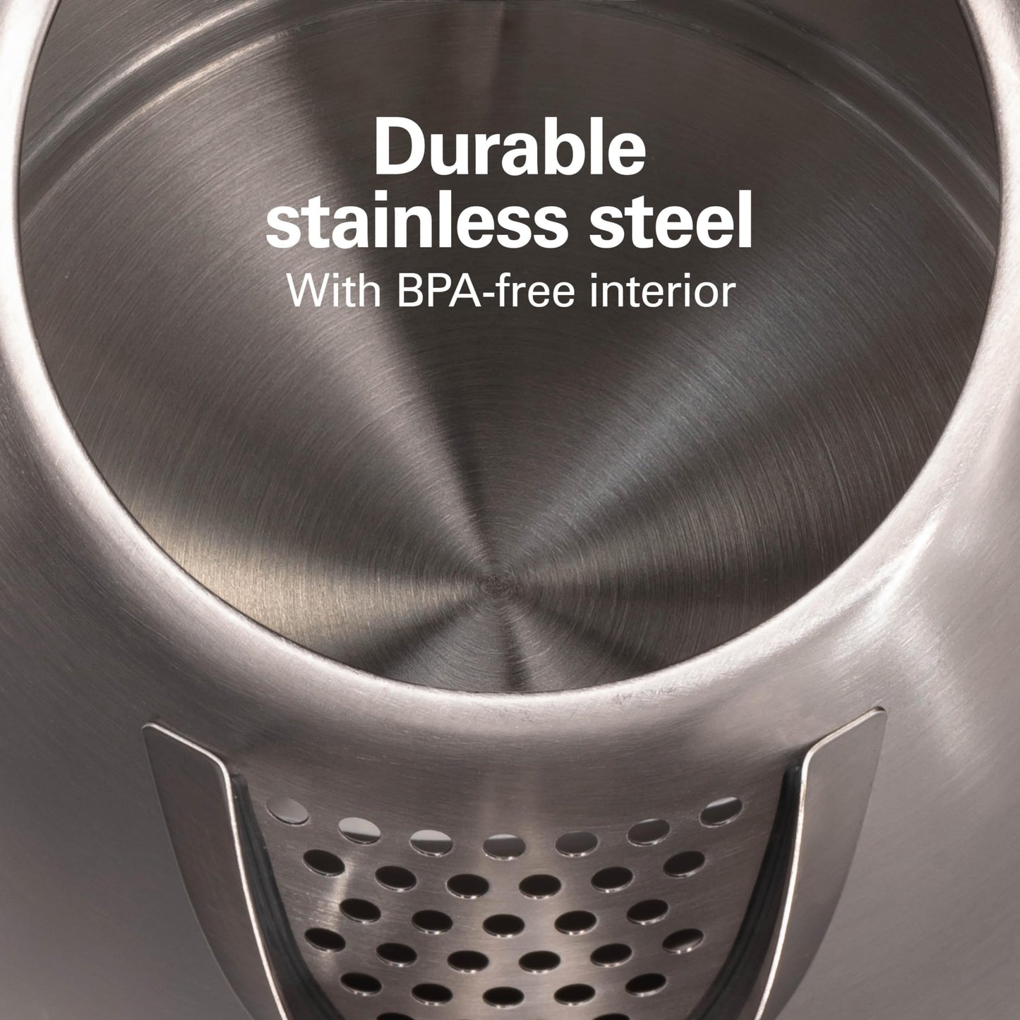 Hamilton Beach 1.7 Liter Electric Tea Kettle, Water Boiler & Heater