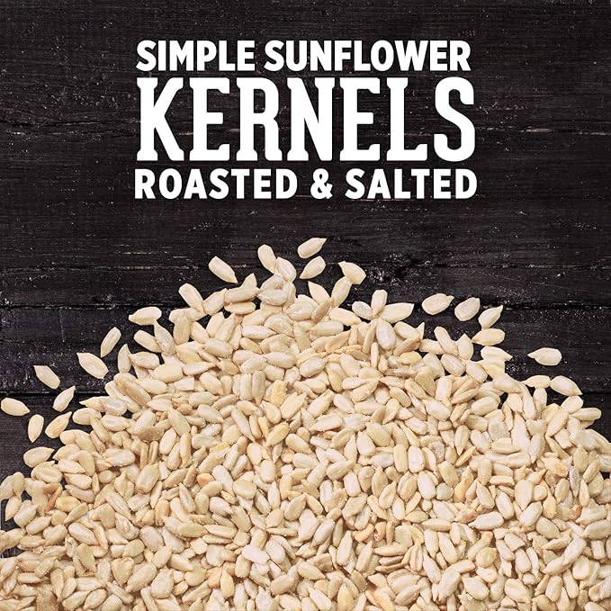 DAVID Roasted and Salted Sunflower Kernels, Original Flavor, 3.75oz. (Pack of 12)