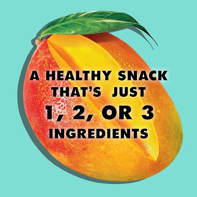SOLELY - Organic Mango Blueberry Fruit Jerky - 12 Individually Wrapped Strips - Fruit Leather Made from Dried Fruit - Healthy Snacks for Adults & Kids - Non GMO, Vegan Snacks - 0.8oz (23g)