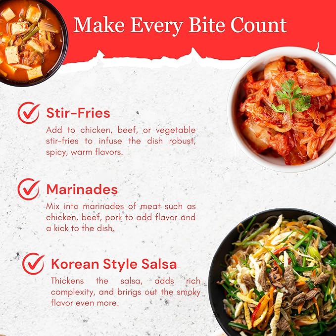 Byait Korean Whole Chili Peppers 5 Oz, Pure Red Chilies for Authentic Korean Cooking, Kimchi, Seasoning, Jeonche Gochu, Perfect for Soups, Stews, Stir-Fries & Spice Blends