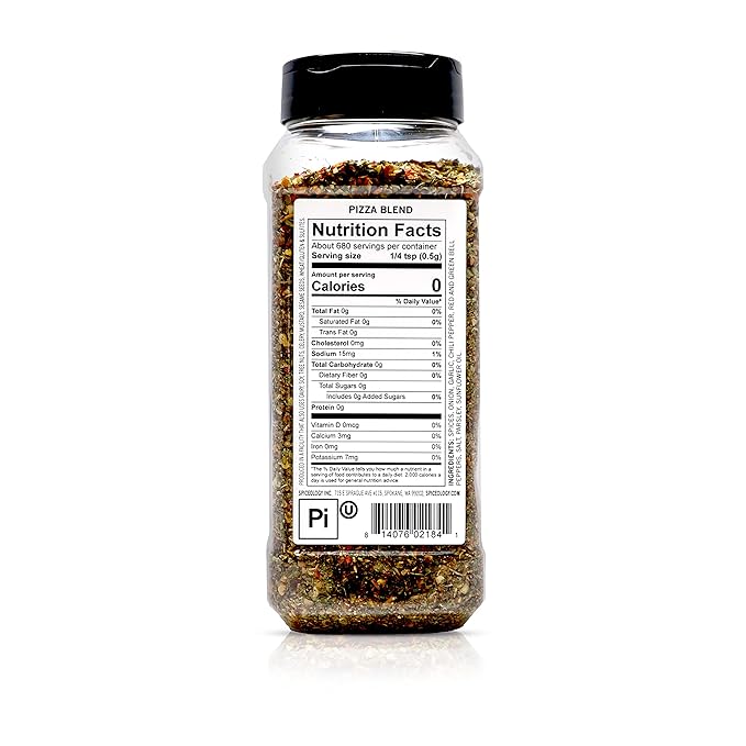 Spiceology - Pizza Seasoning - Italian Seasonings - Herbaceous All-Purpose Italian Herb Blend - 12 oz