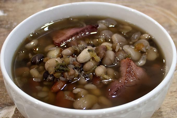 Seasoned Ten Bean Soup 16 oz Ragin Cajun (Pack of 12)