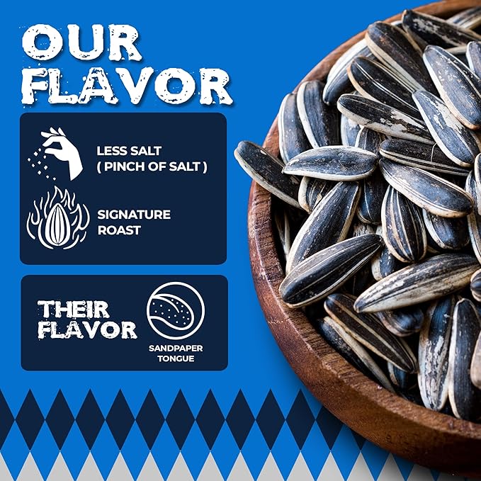 Chinook Seedery Roasted Jumbo Sunflower Seeds - Keto Snacks, Gluten-Free, Non-GMO, 8 Flavor Variety Pack 4 oz (12-Pack)