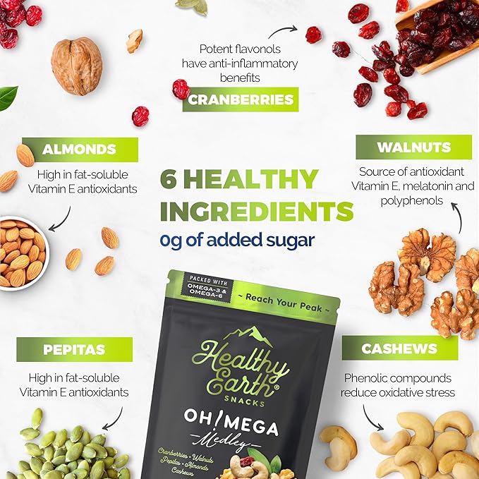 Mixed Nuts Unsalted | Trail Mix | Trail Mix without Peanuts | Sugar Free | Gourmet Protein, Gluten Free, No Preservatives, High Fiber (Omega-3 and Omega-6)