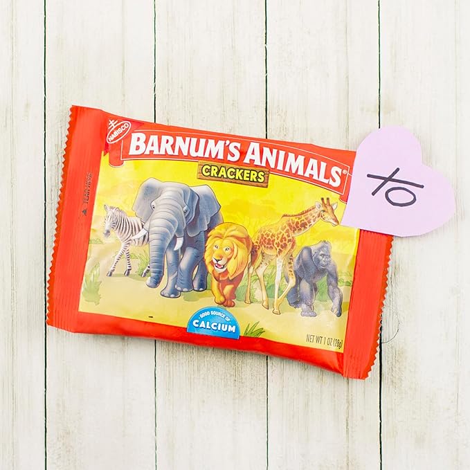 BARNUM'S Original Animal Crackers, Kids Snacks, 10 Snack Packs