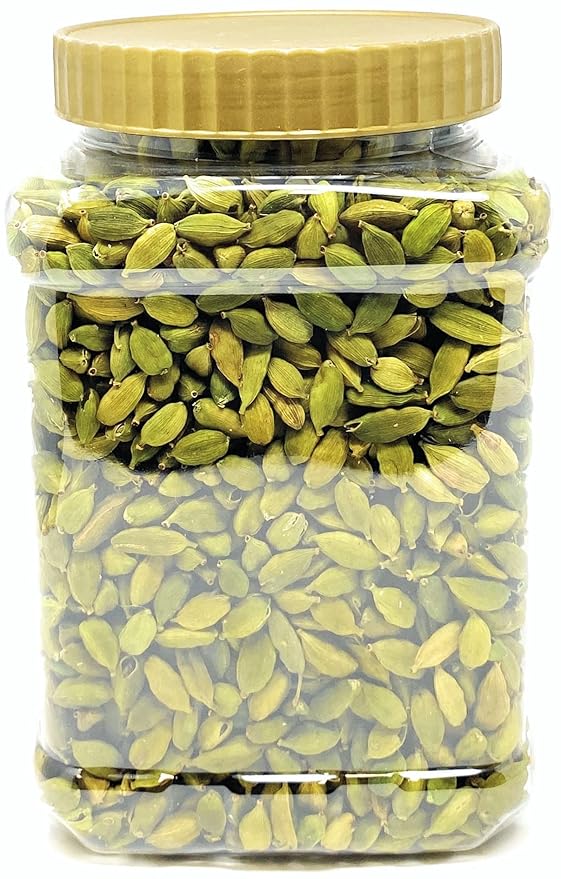 Rani Green Cardamom Pods Spice (Hari Elachi) 24oz (1.5lbs) 680g PET Jar ~ All Natural | Vegan | Gluten Friendly | NON-GMO | Product of India