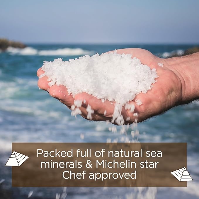 Cornish Sea Salt & Peppery Seasoning | Cooking & Hydration | Hand-Harvested in Celtic Waters | 2.1 oz Resealable Tub (Pack of 2)