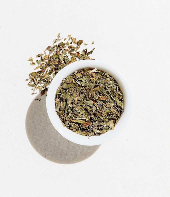 Art of Tea | Organic Pacific Coast Mint (NaturallyCaffeine Free)| 50 Eco Friendly Pyramid Peppermint Tea Bags Sampler Assortment Sachets