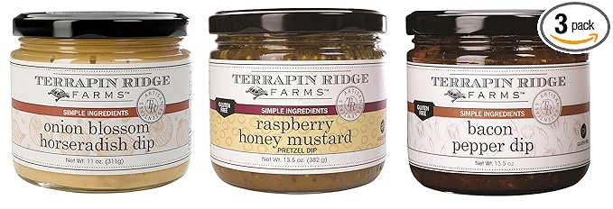 Terrapin Ridge Farms Dip Sampler, Set of 3