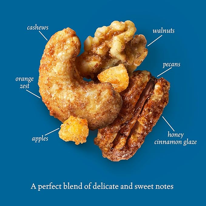 Sahale Snacks Honey Cinnamon Cashews Glazed Mix, 1.5 Ounce (Pack of 18)
