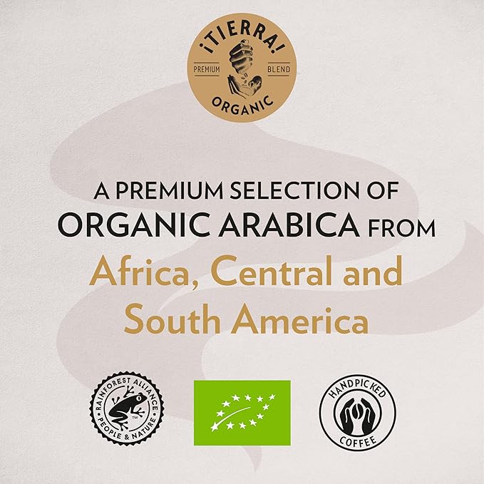 Lavazza 징Tierra for Planet Ground Coffee, Light Roast, 100% Arabica, 10.5 oz Bag (Pack of 1)