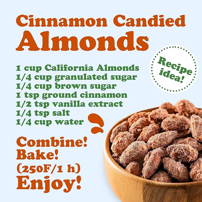 Food to Live California Almonds, 15 Pounds – Supreme, Whole, Raw, Unsalted, Unroasted Nuts, Natural