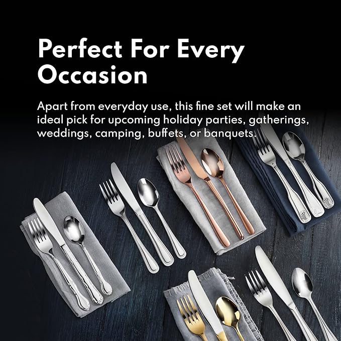 New Star Foodservice 58765 Stainless Steel Rose Pattern Iced Teaspoon 7.7-Inch Set of 12