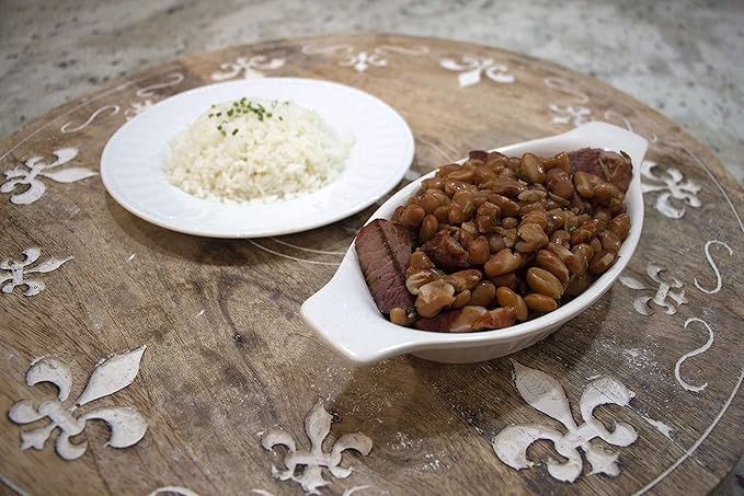 Ragin' Cajun Seasoned Pinto Beans - 16 oz Bag, Gluten-Free, No MSG, Authentic Louisiana Creole Bean Mix for Soups & Sides